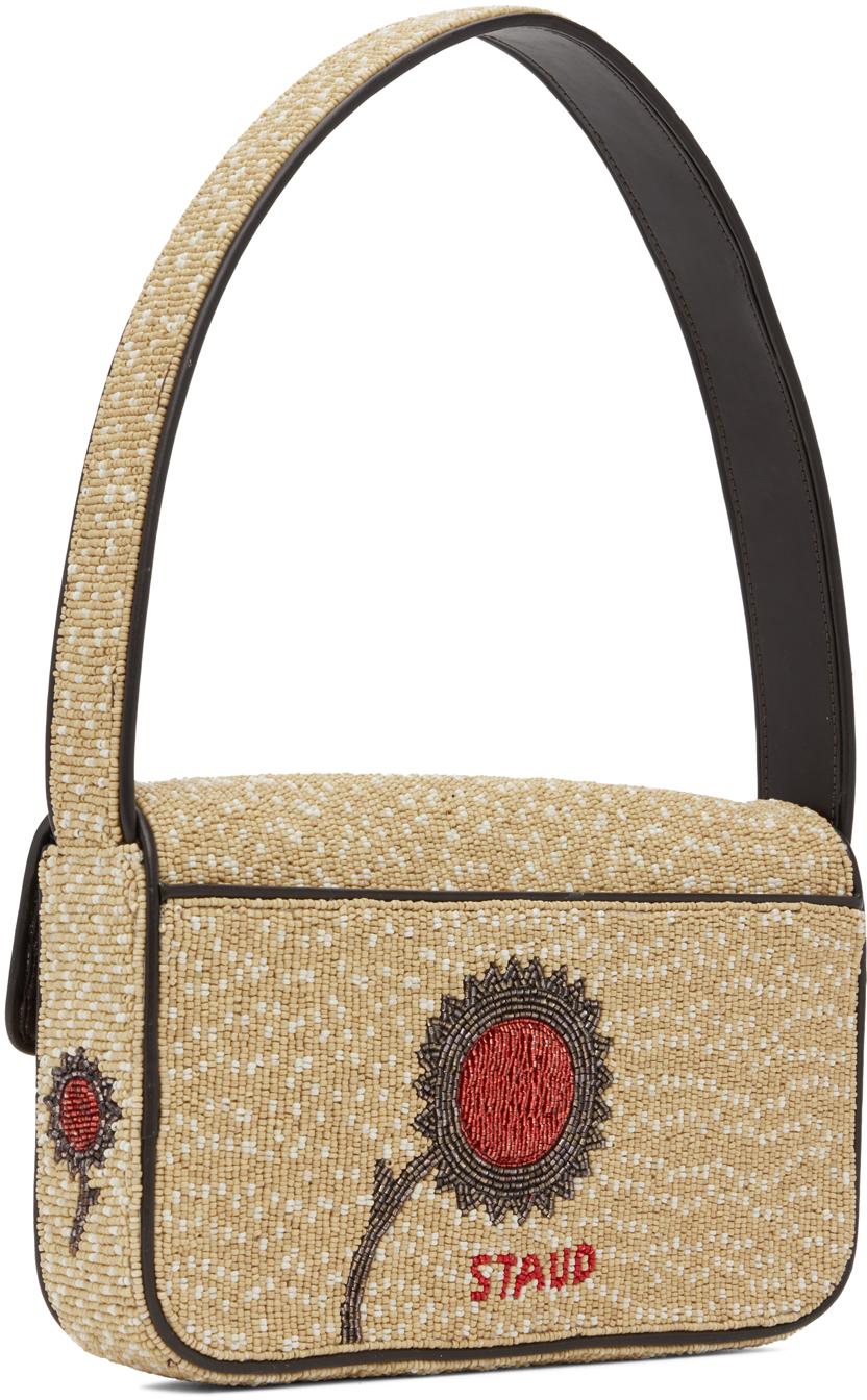 STAUD レディース Tommy ビーズ刺繍 バッグ ショルダーバッグ