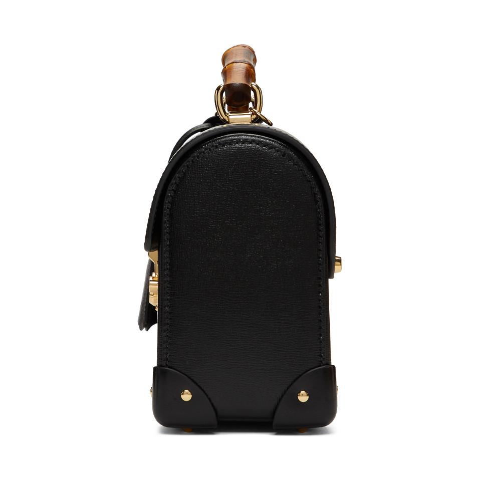 グッチ　パドロック　スモール　バンブー　ショルダーバッグ GUCCI（グッチ） GGスモールバンブー パドロック ゴールド金具