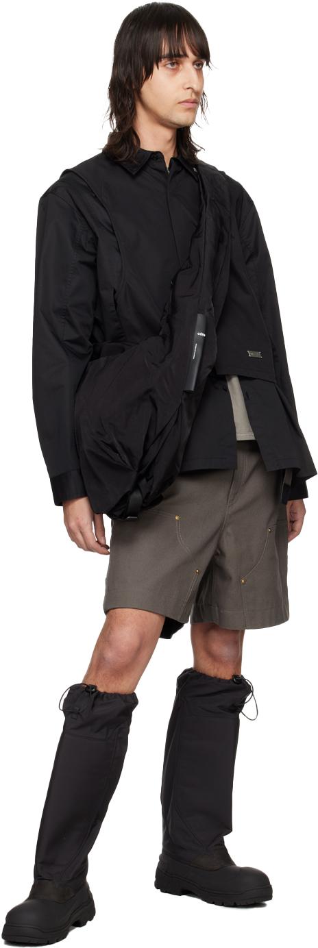 côte&ciel | Hyco M Smooth Black Bag côte&ciel US
