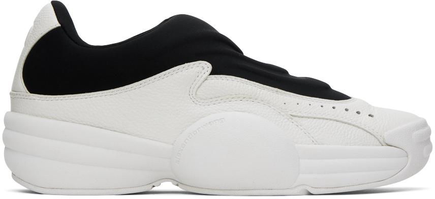 Alexander Wang AW フープ スニーカー Alexander Wang Hoop Pebble スニーカー | ブラック | FARFETCH JP