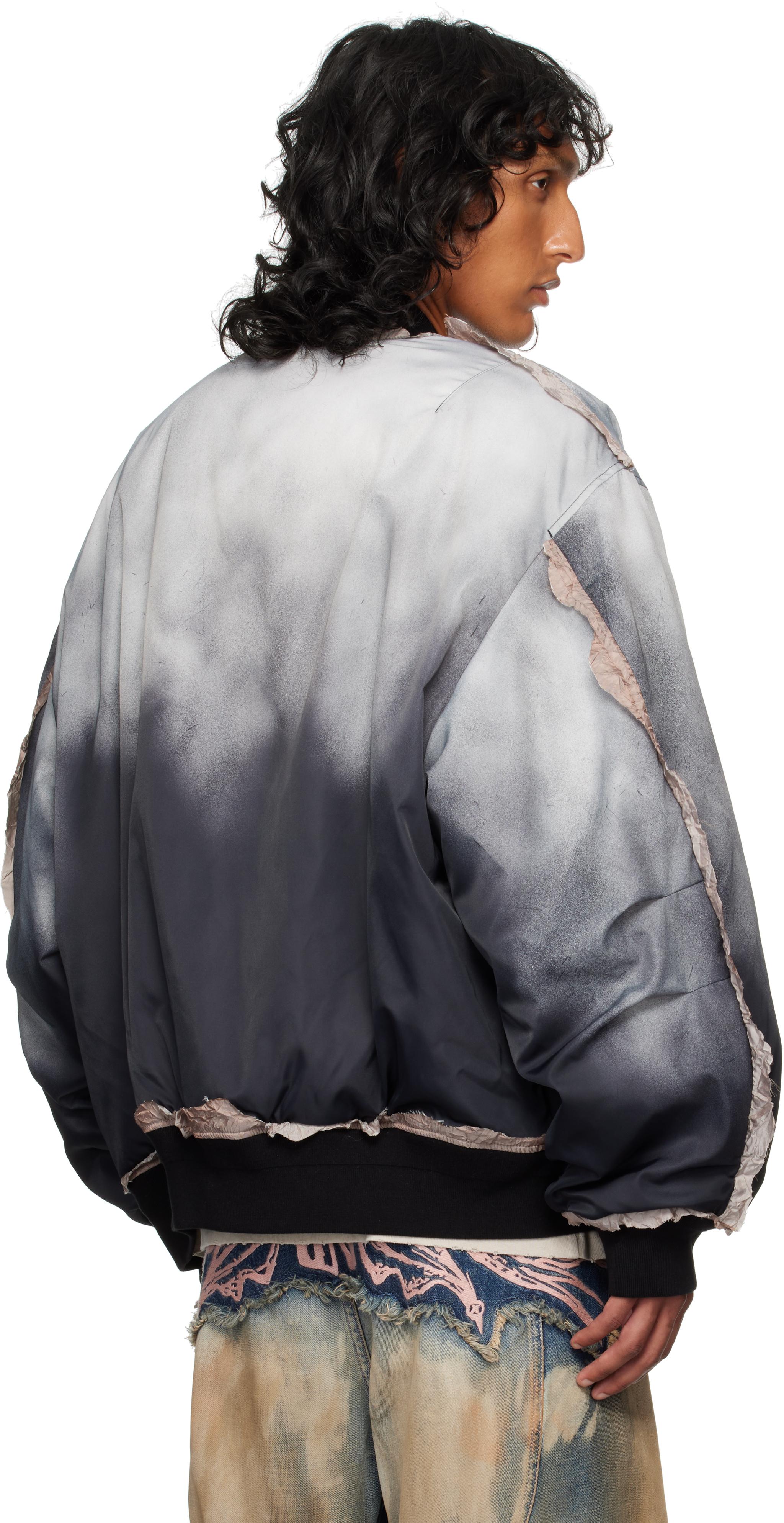 Acne Studios メンズ グレー ボンバージャケット ジャケット