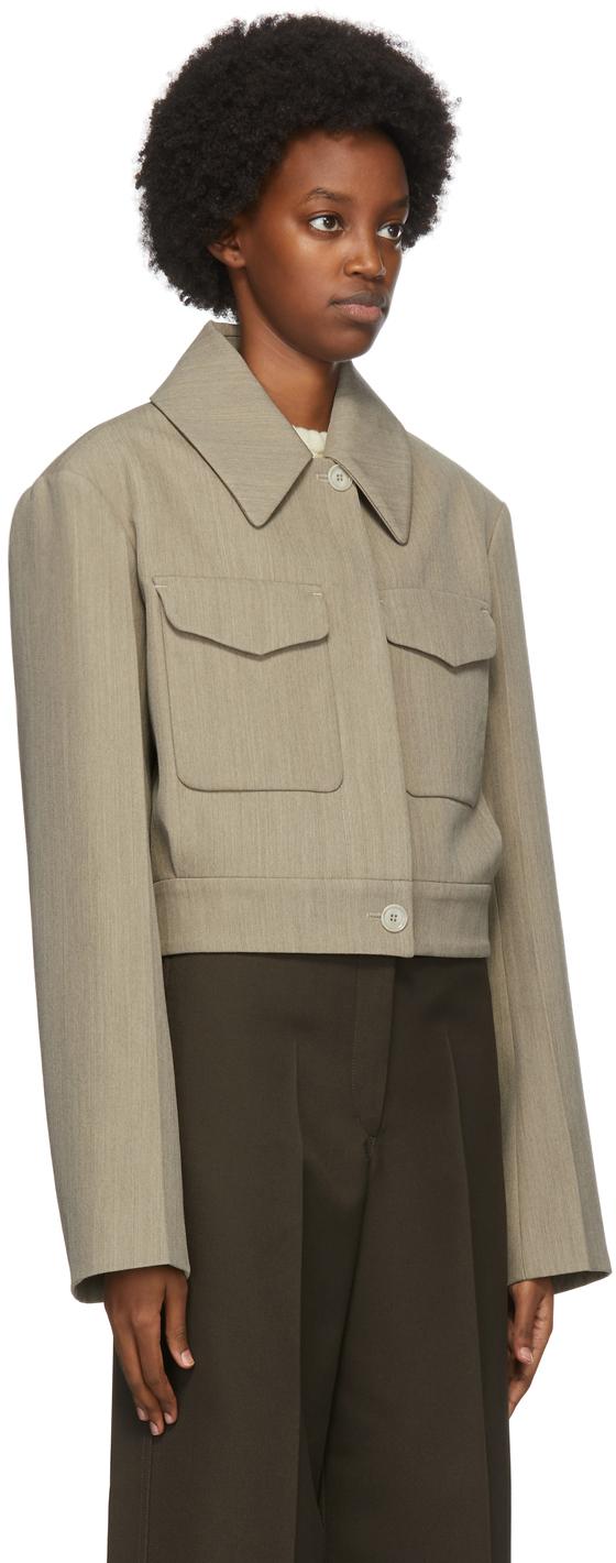 Lemaire Wool Short Blouson Jacket in 