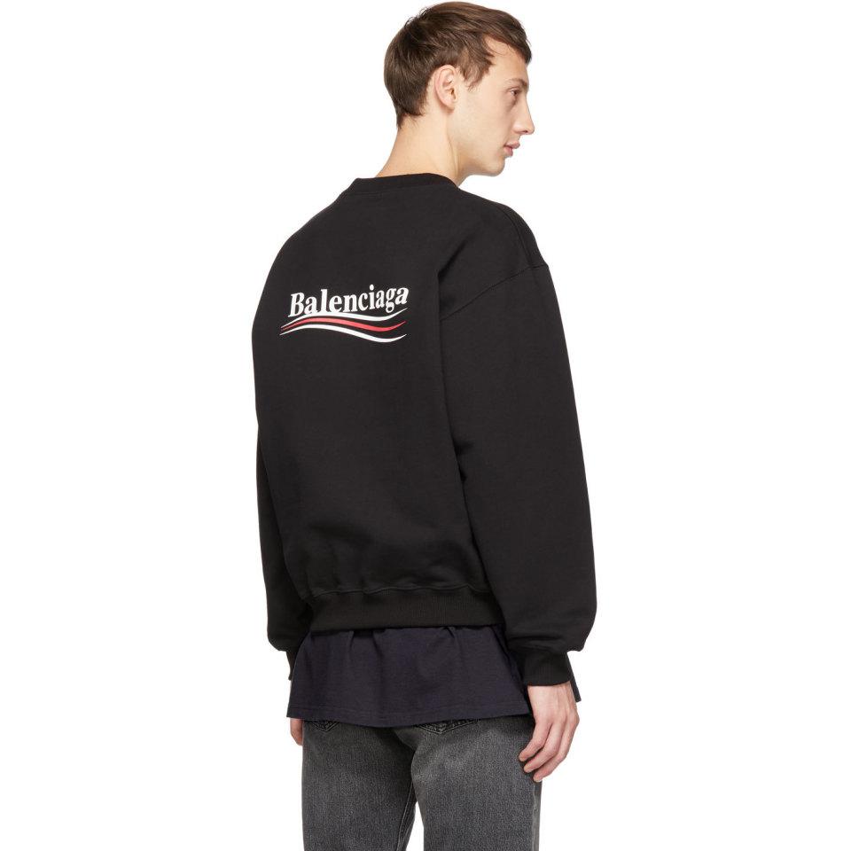 balenciaga campaign sweatshirt
