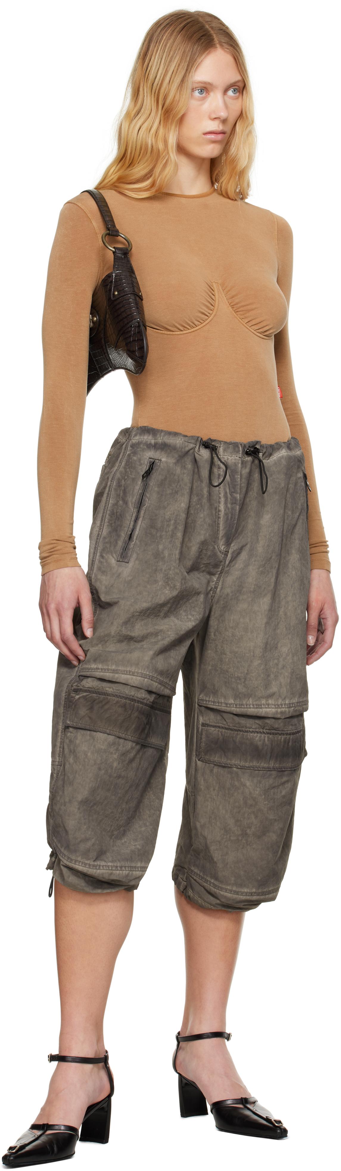 【関税込み】Diesel グレー P-Dayetz-Short-Fem-Q3 トラウザーズ DIESEL グレー P-Dayetz-Short-Fem-Q3 トラウザーズ | Lyst