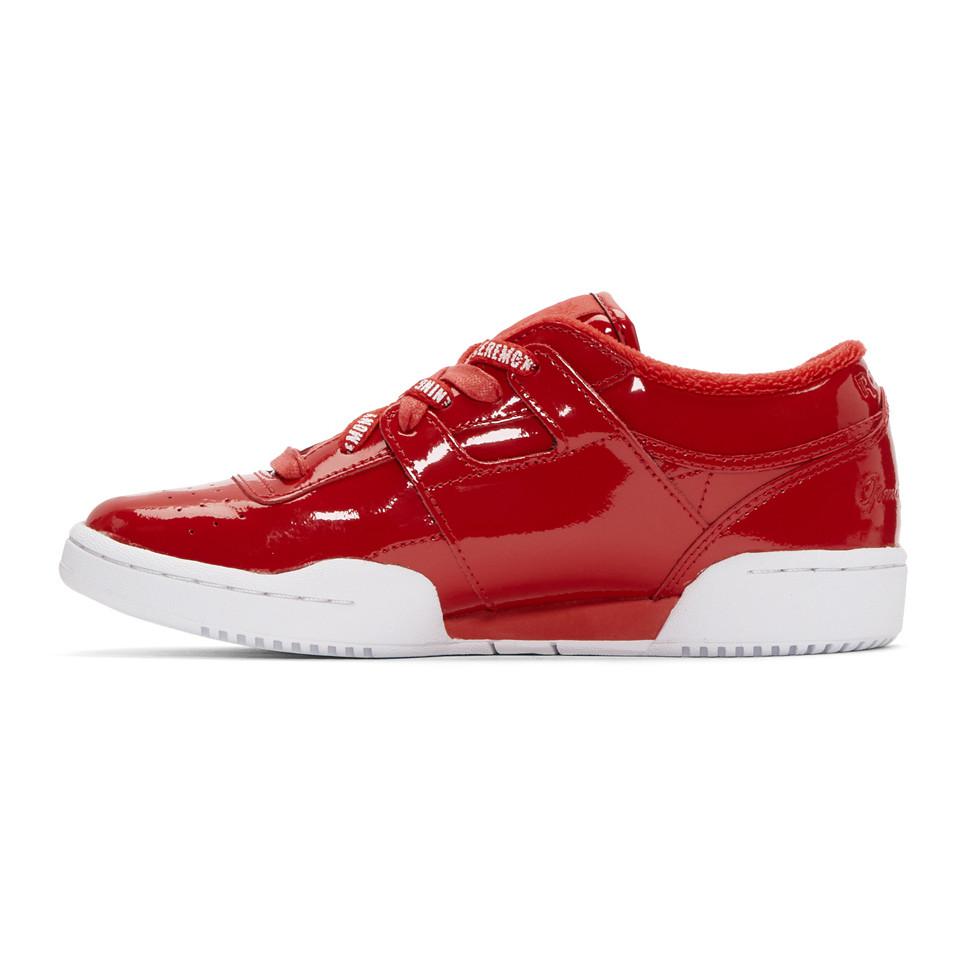 Opening Ceremony Leather Red Reebok 
