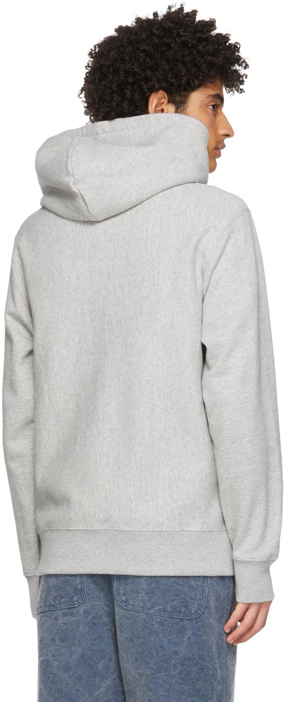 Noah Lightweight Zip-up Hoodie in Grey for Men | Lyst Canada