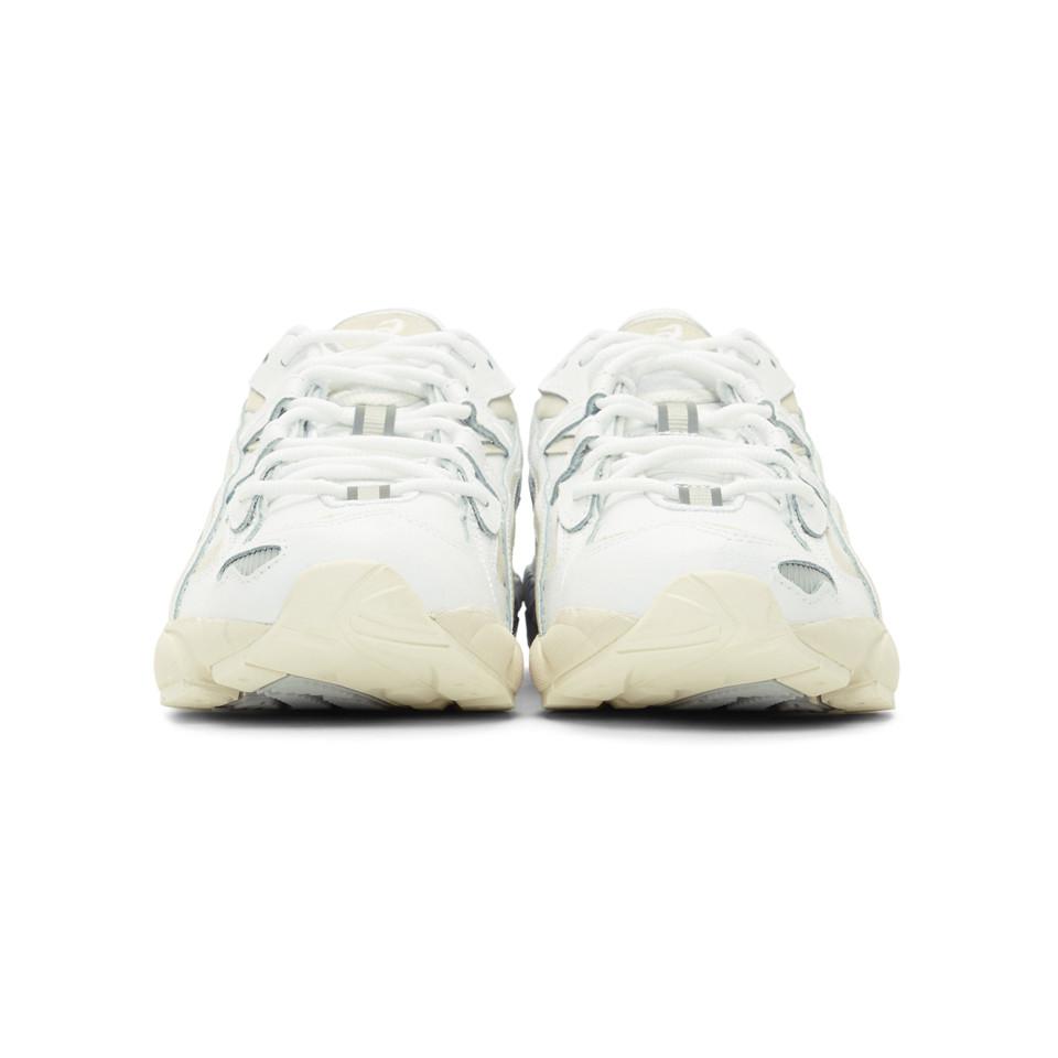 Asics Leather Gel Kayano 5 Og Sneakers In White For Men Lyst Asics Leather Gel Kayano 5 Og Sneakers In White For Men Lyst