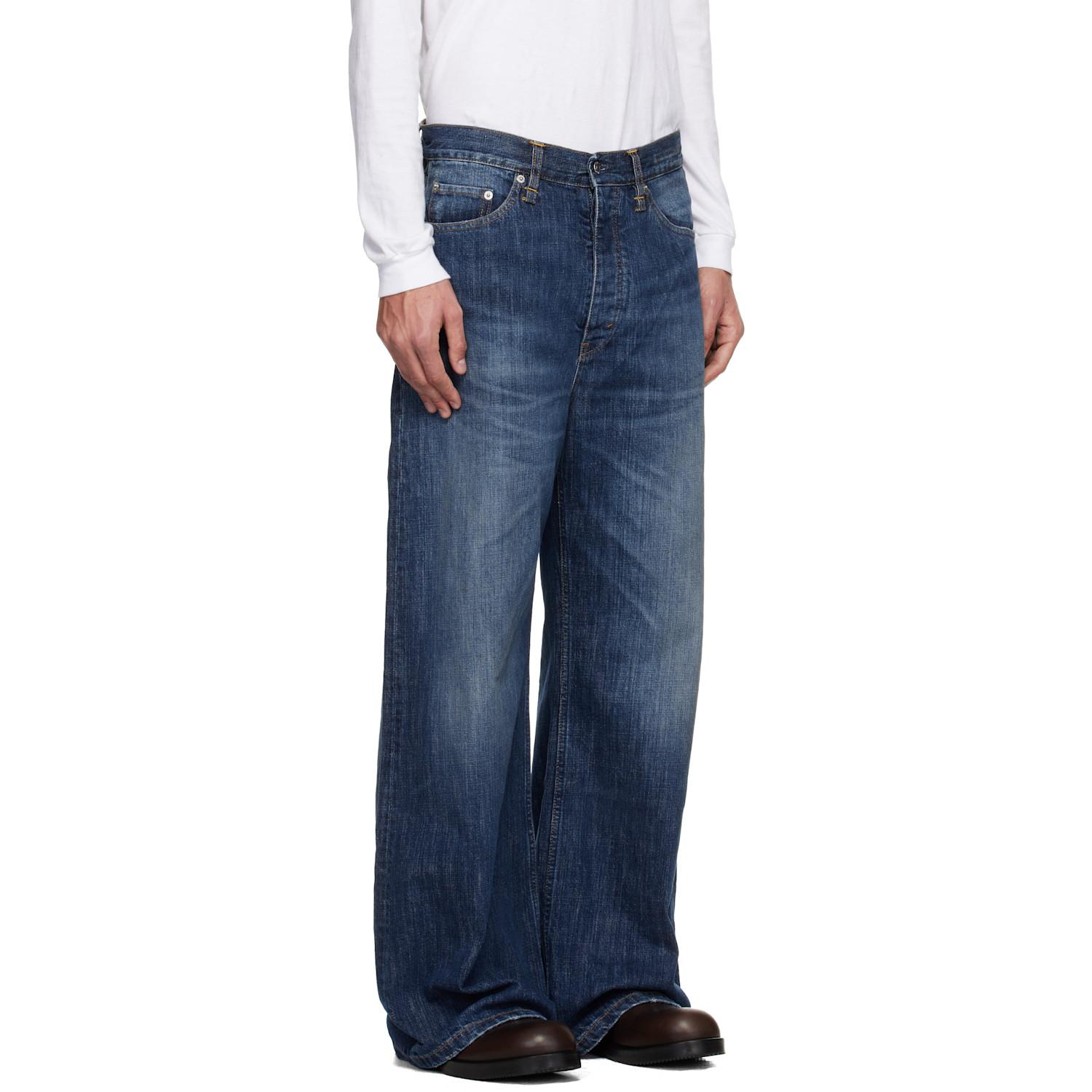 Hope Wide-Leg Skid Jeans in Blue for Men | Lyst