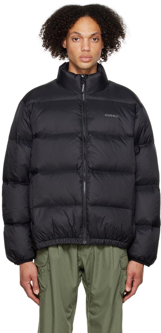 Gramicci Quilted Down Puffer Jacket in Black for Men Lyst