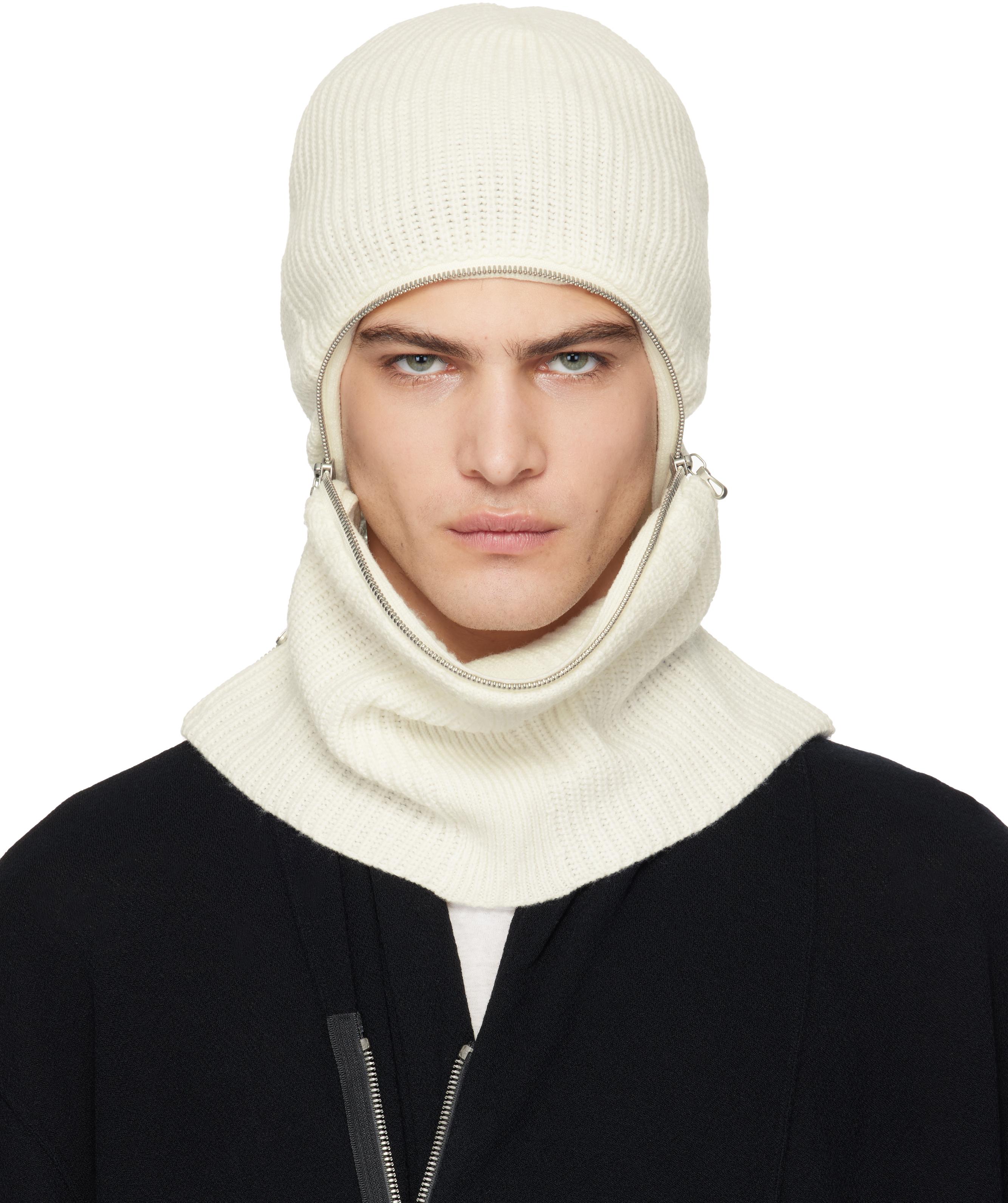 【関税込み】JULIUS オフホワイト ジッパー バラクラバ メンズ Julius オフホワイト ジッパー バラクラバ ブラック | Lyst