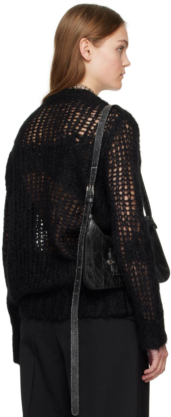 Acne Studios レディース ブラック クルーネックセーター セーター  