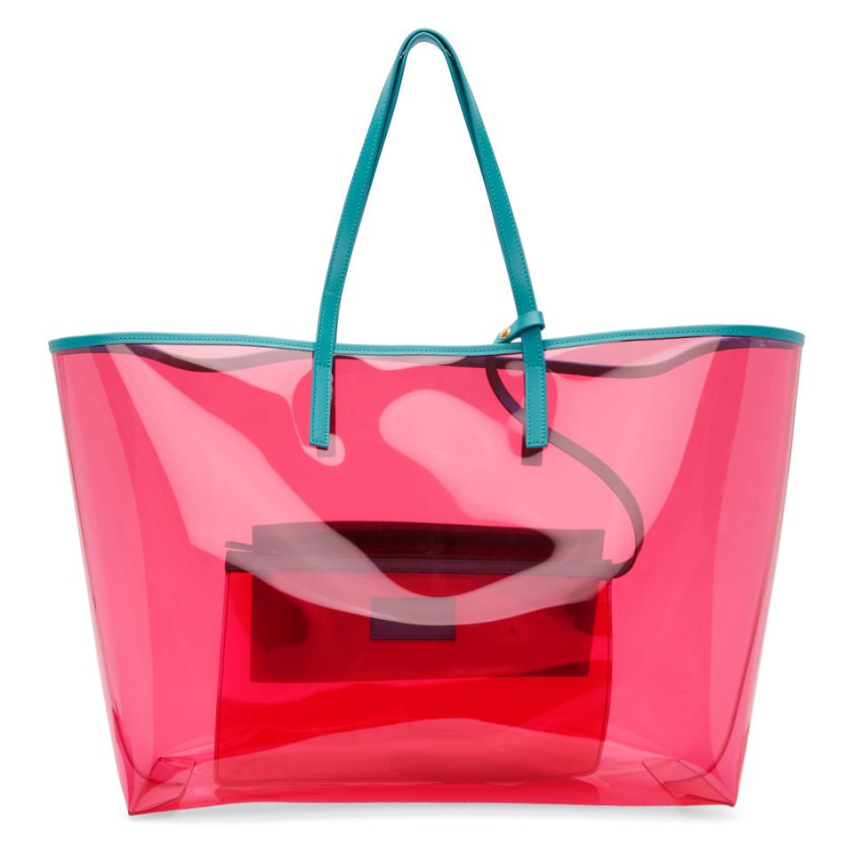 versace pvc tote