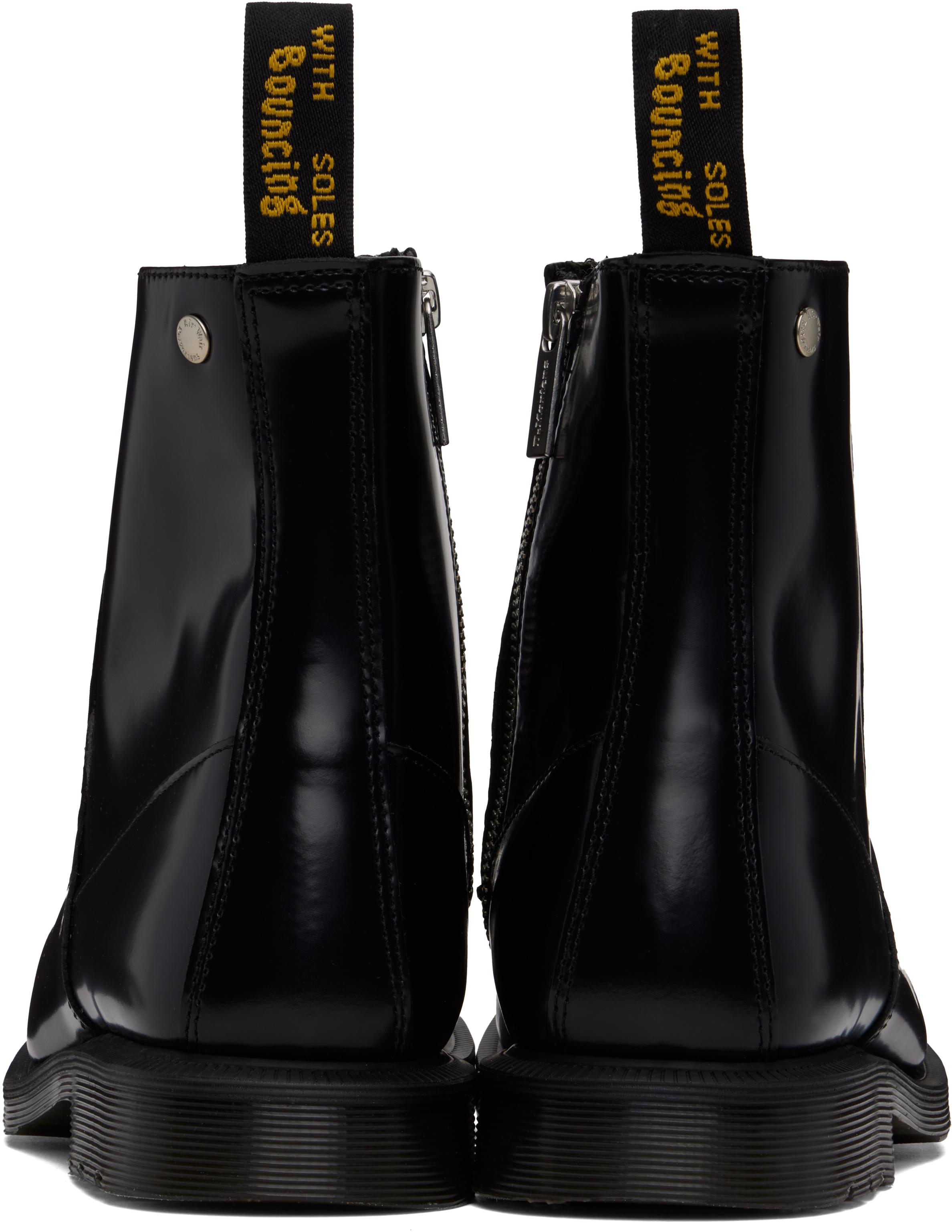 Dr. Martens Durrow Zip Boots in Black for Men | Lyst UK