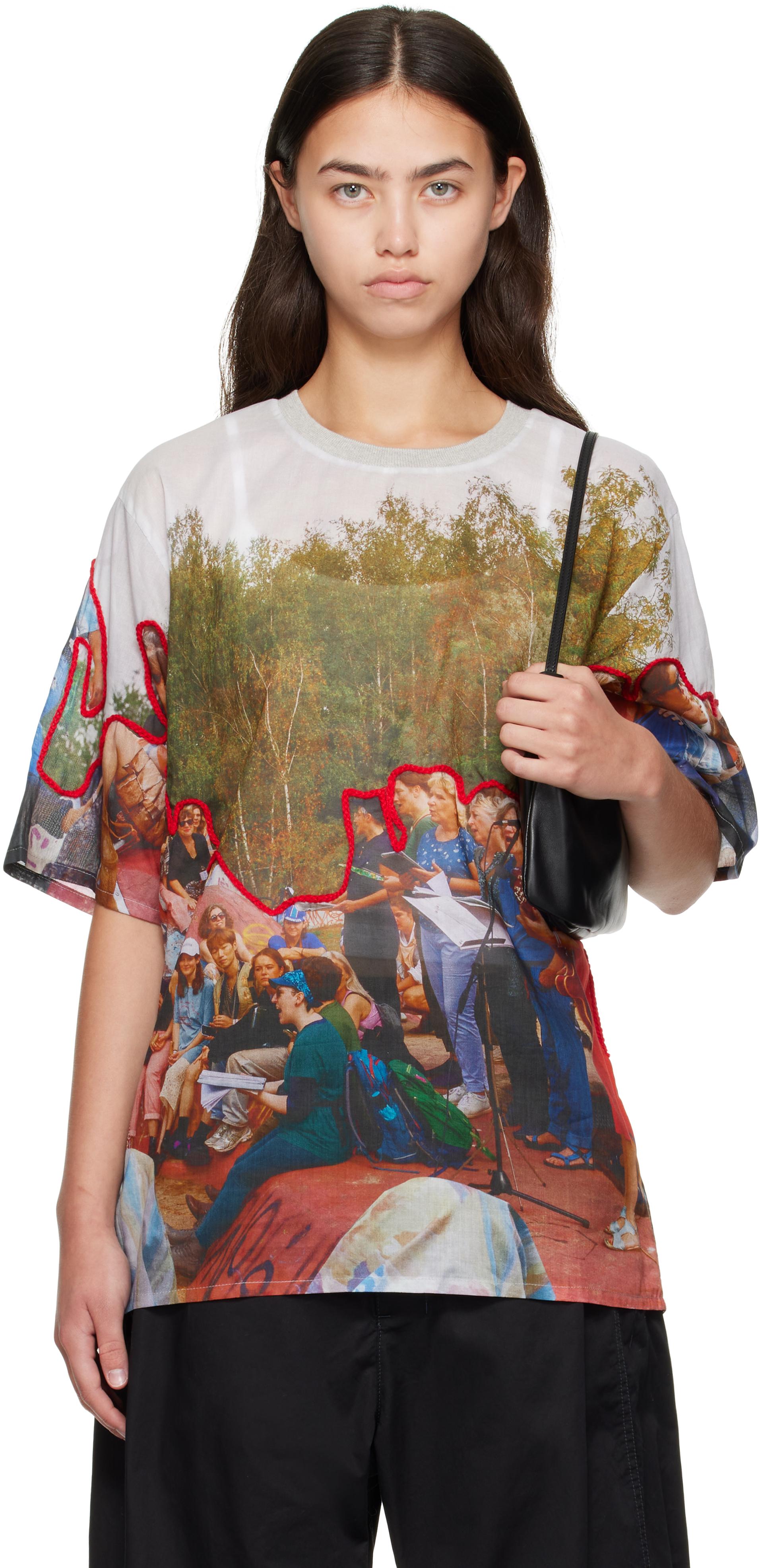 Bless Embellished Holidaychorus T-Shirt in Black | Lyst
