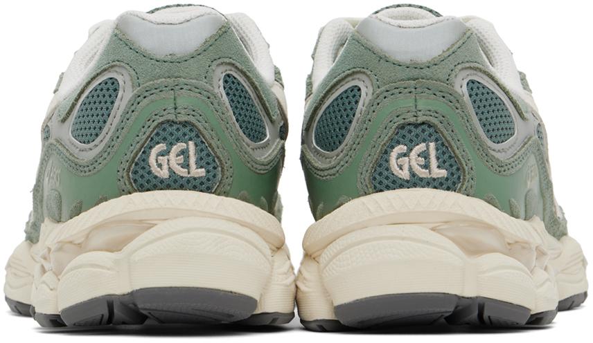 Baskets gel-nyc vert et blanc cassé Asics en coloris Noir Lyst