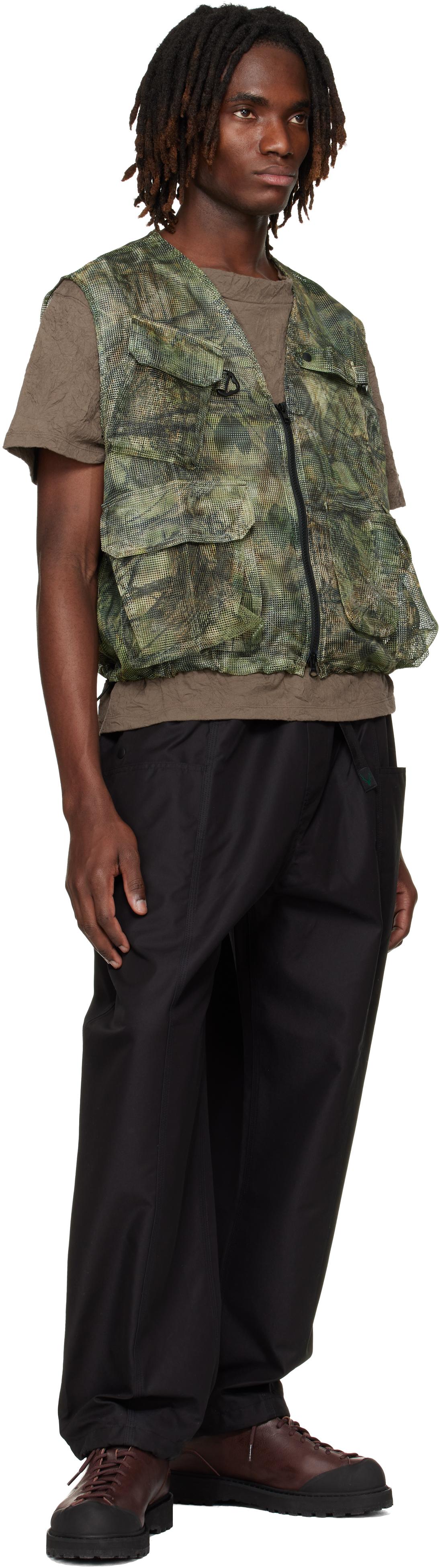 South2 West8 Khaki Bush Trek Vest in Black for Men | Lyst