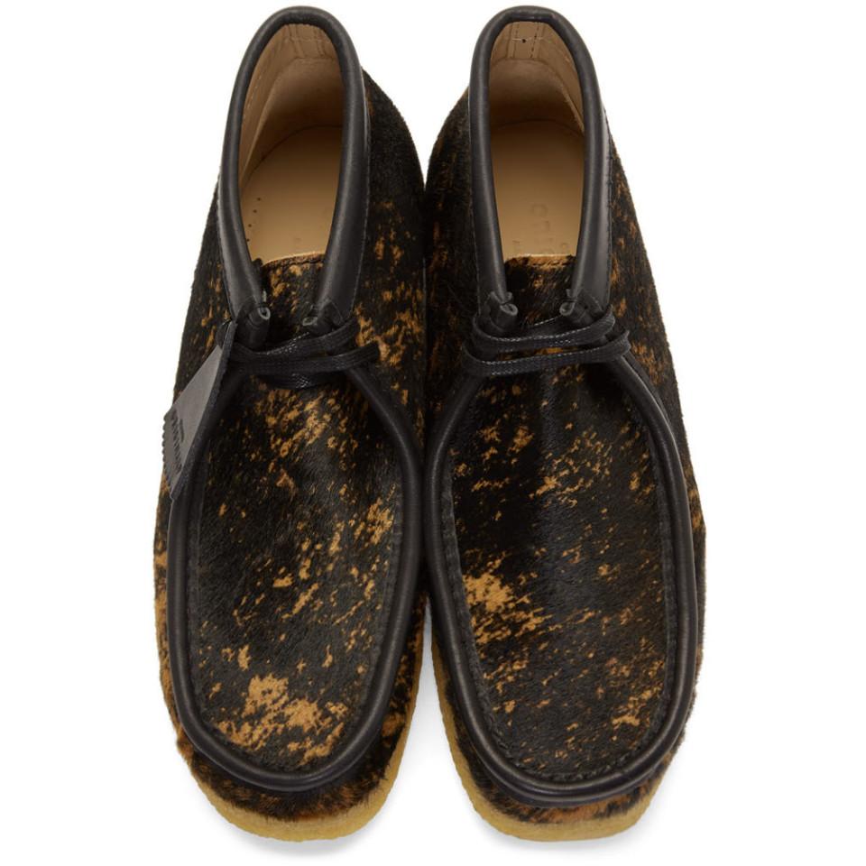tortoise shell wallabees