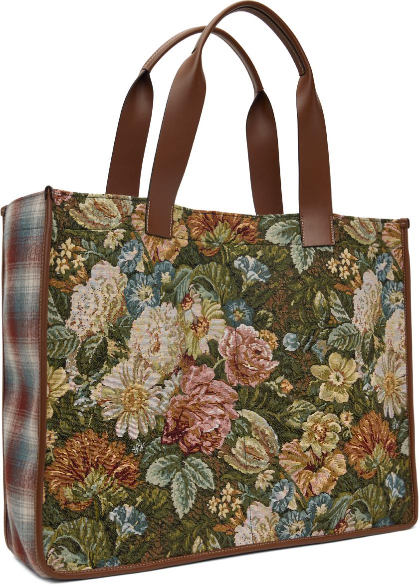 Maison Margiela Floral Gobelin Cabas Shopping Tote in Brown Lyst UK