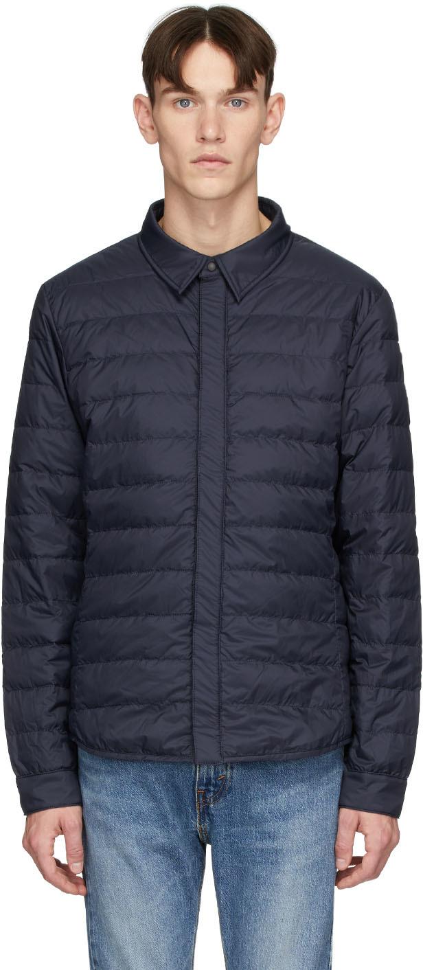 Canada Goose Synthetic Down Jackson Shirt Jacket in Navy (Blue) for Men |  Lyst