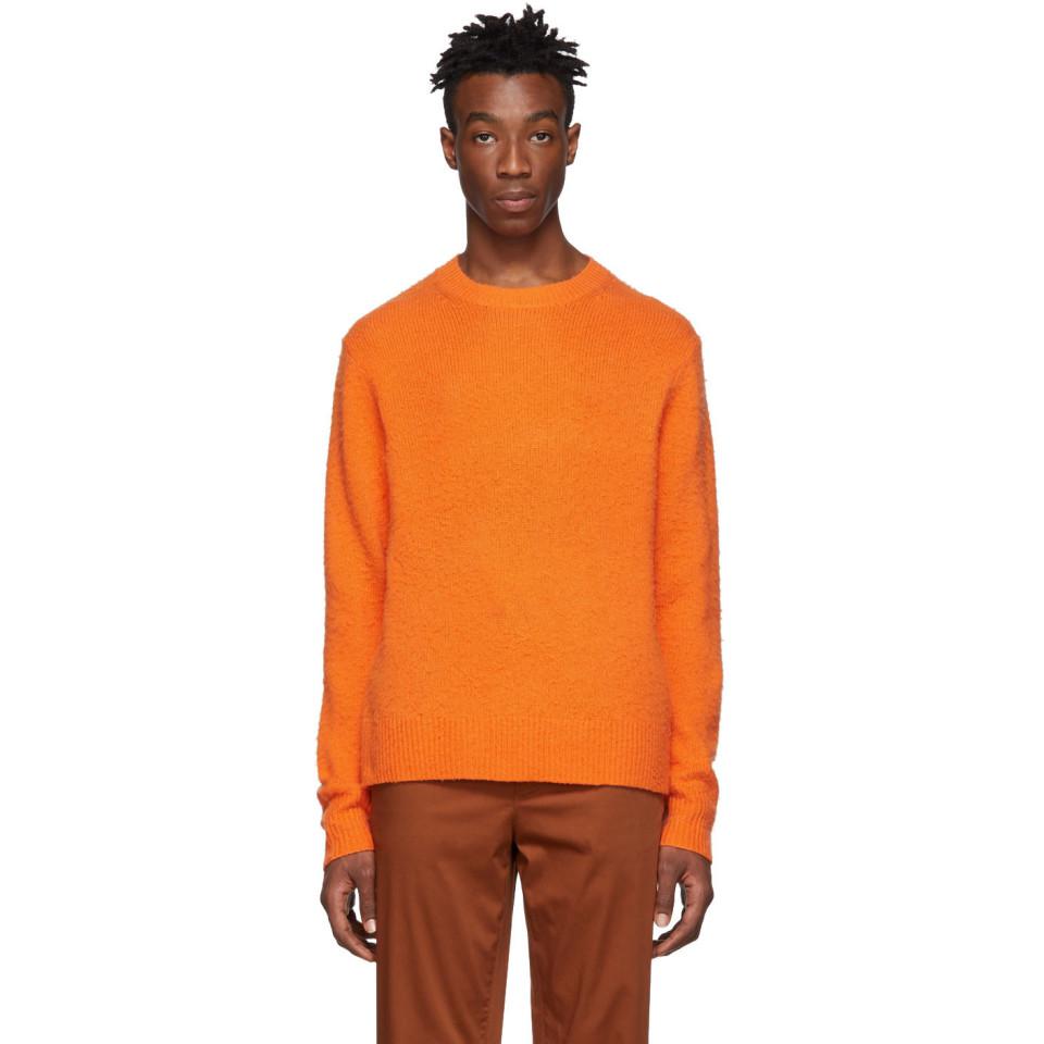 acne orange sweater