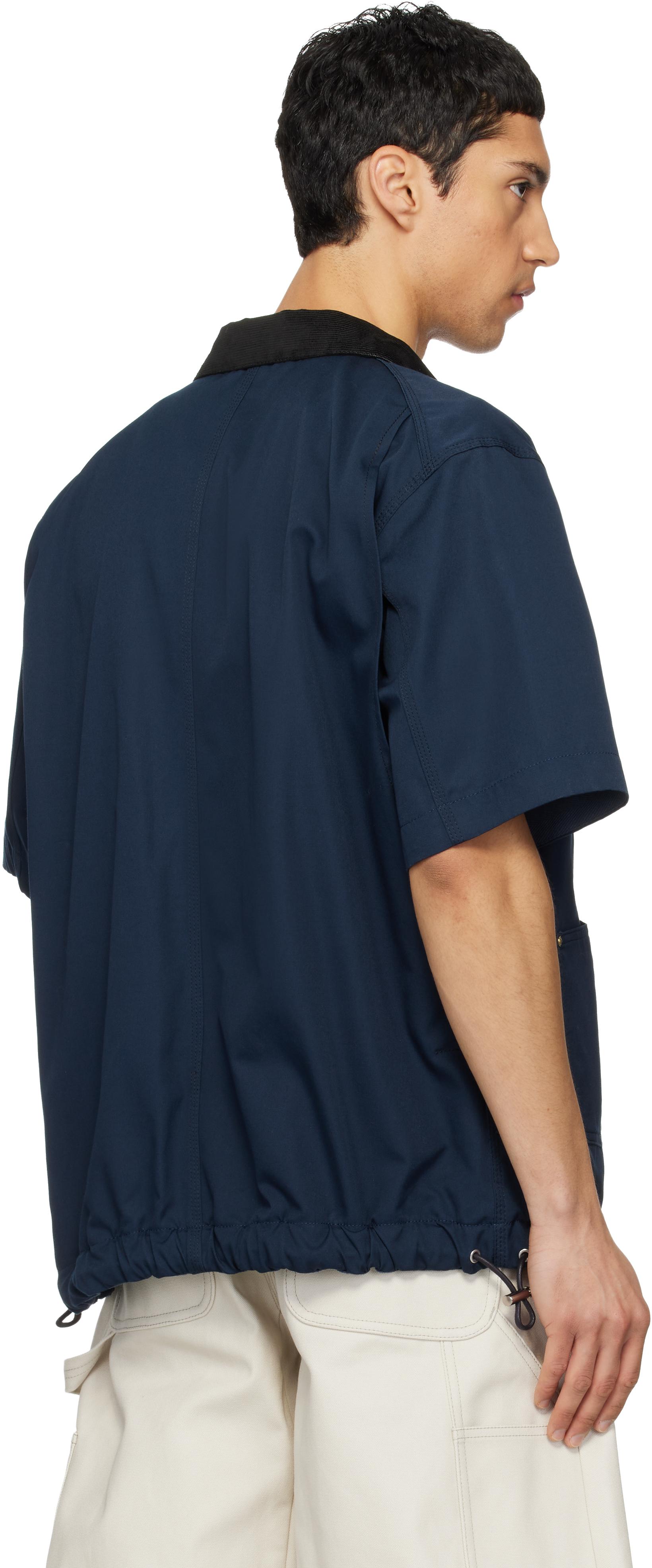 Sacai Carhartt Wip Edition Duck Shirt in Blue for Men | Lyst