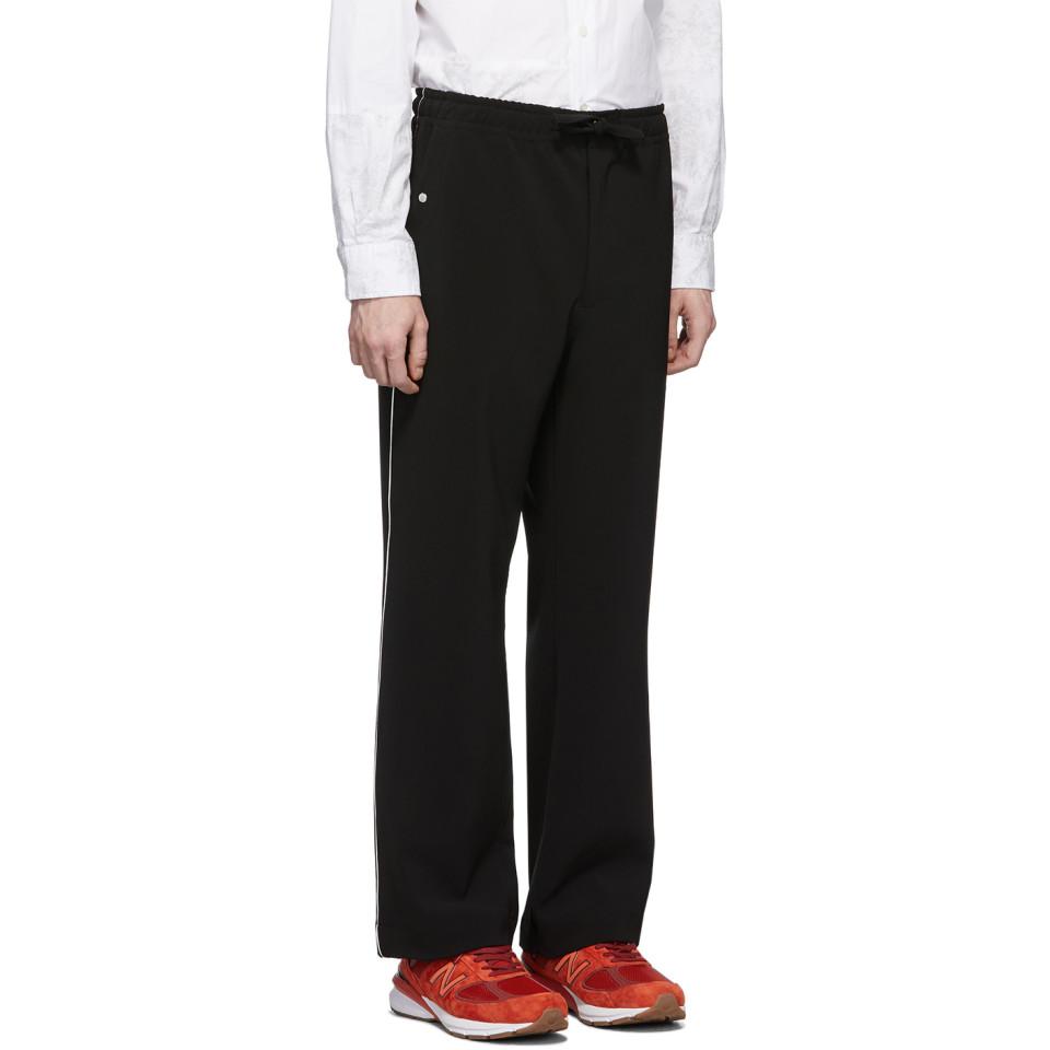 Needles Black Cowboy Piping Trousers for Men | Lyst