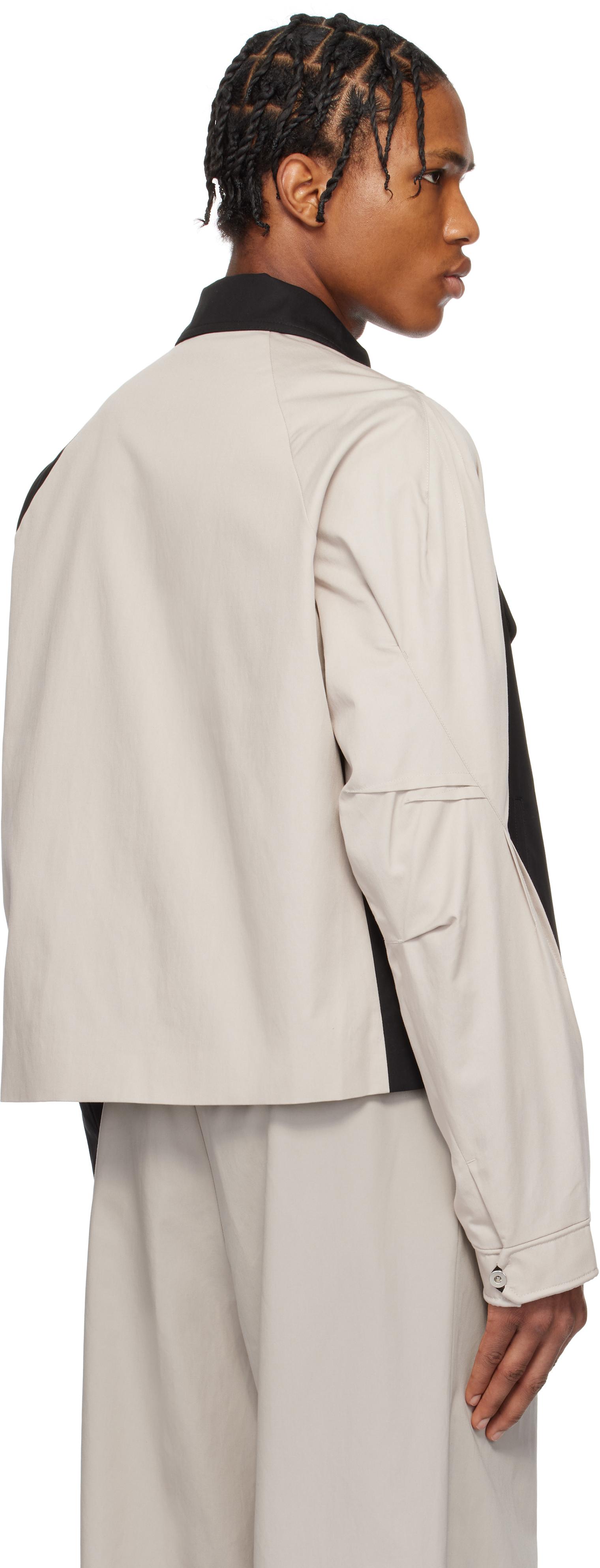 Kiko Kostadinov Tan & Alec K-Dart Jacket in Black for Men | Lyst