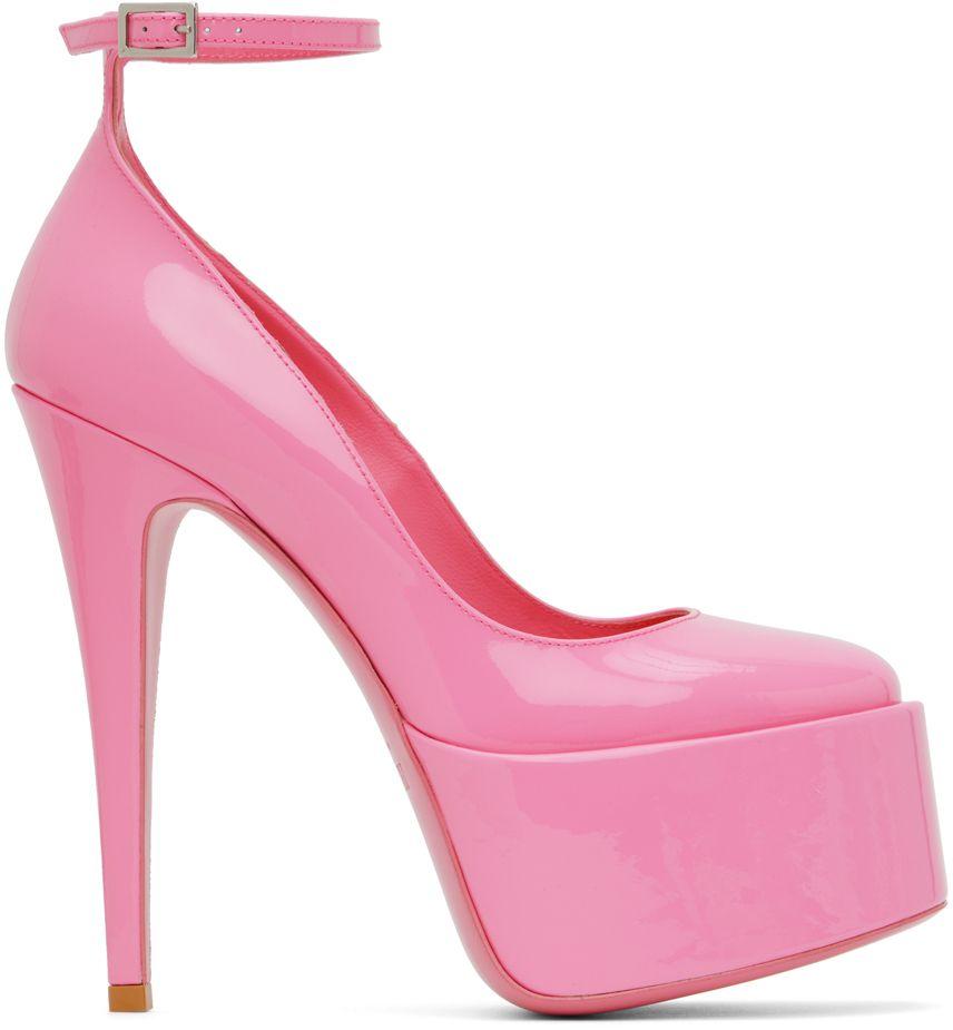 Paris Texas Pink Nancy Platform Heels Lyst