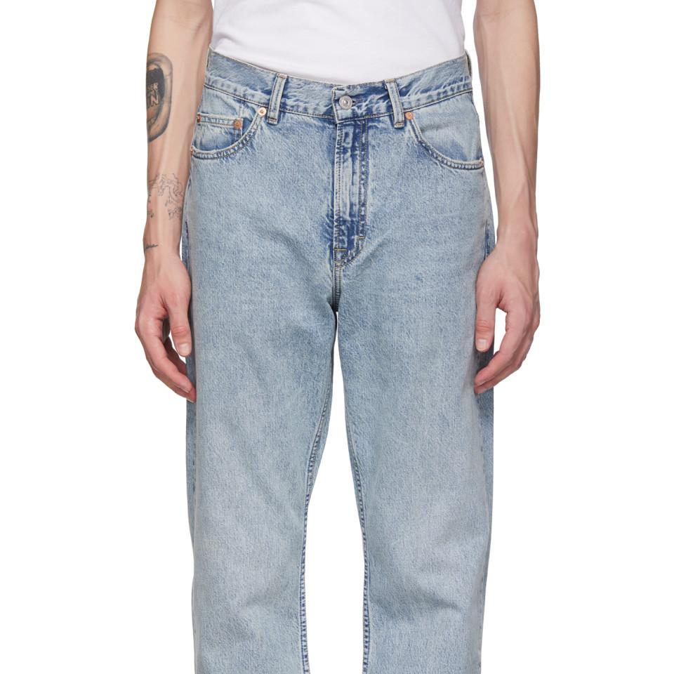 Our Legacy Denim Blue Second Cut Jeans 