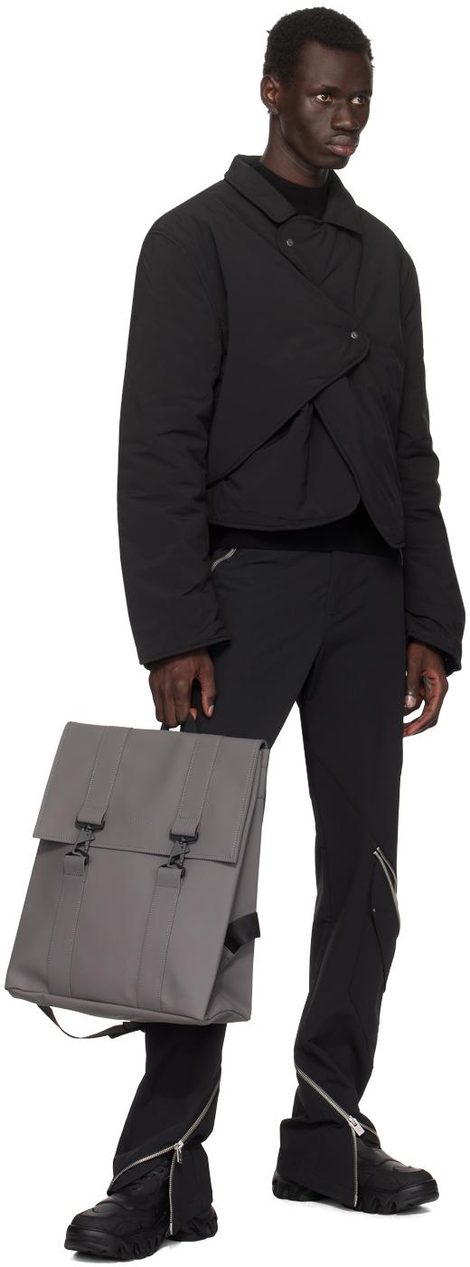 HELIOT EMIL Concordance Puffed Shirt Jacket in Black for Men | Lyst