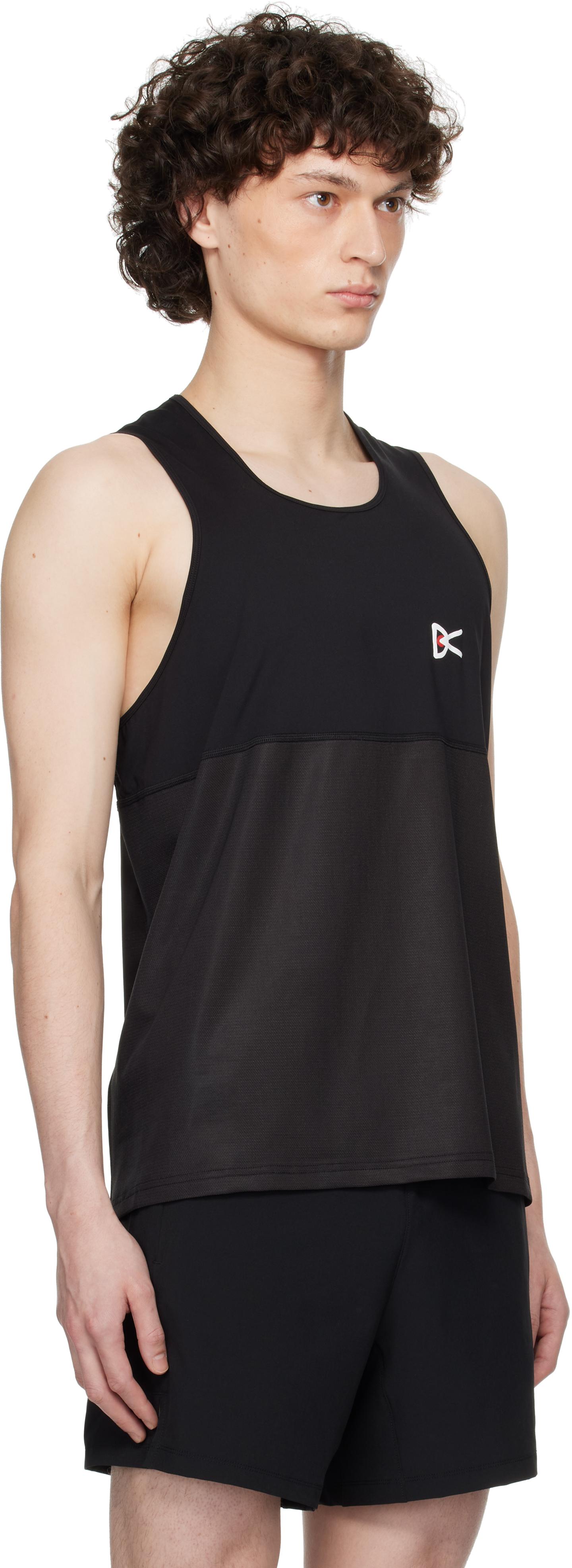 District Vision Panelled Mesh Singlet Tank Top in Black for Men | Lyst