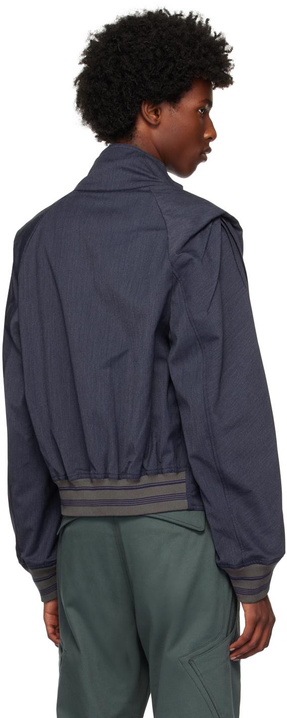 Kiko Kostadinov Ohne Bomber Jacket in Blue for Men | Lyst Kiko Kostadinov Ohne Bomber Jacket in Blue for Men | Lyst