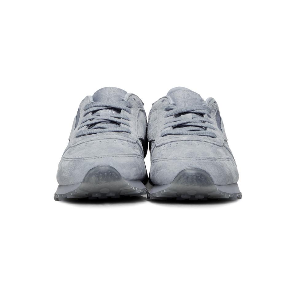 Reebok Grey Suede Club C 85 Sneakers Gray | Lyst