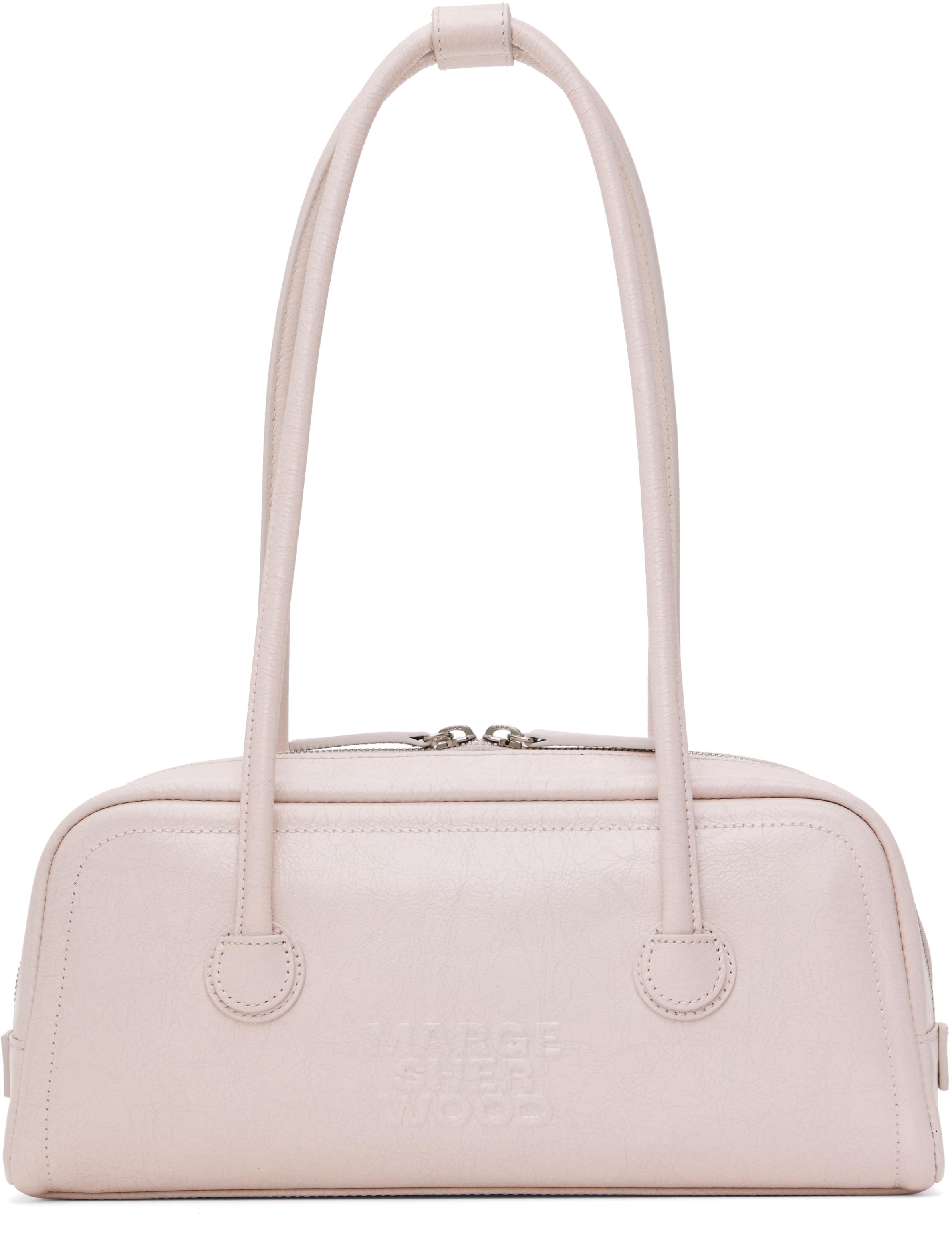 【MARGE SHERWOOD】 SOFT BAGUETTE BAG ★送料関税込み★ Marge Sherwood soft baguette handbag black leather | PIPE