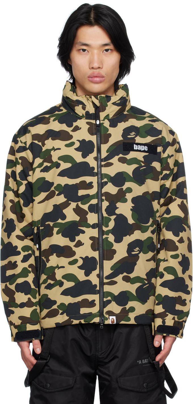 A Bathing Ape 1st Camo Military Jacket in Black for Men | Lyst Canada