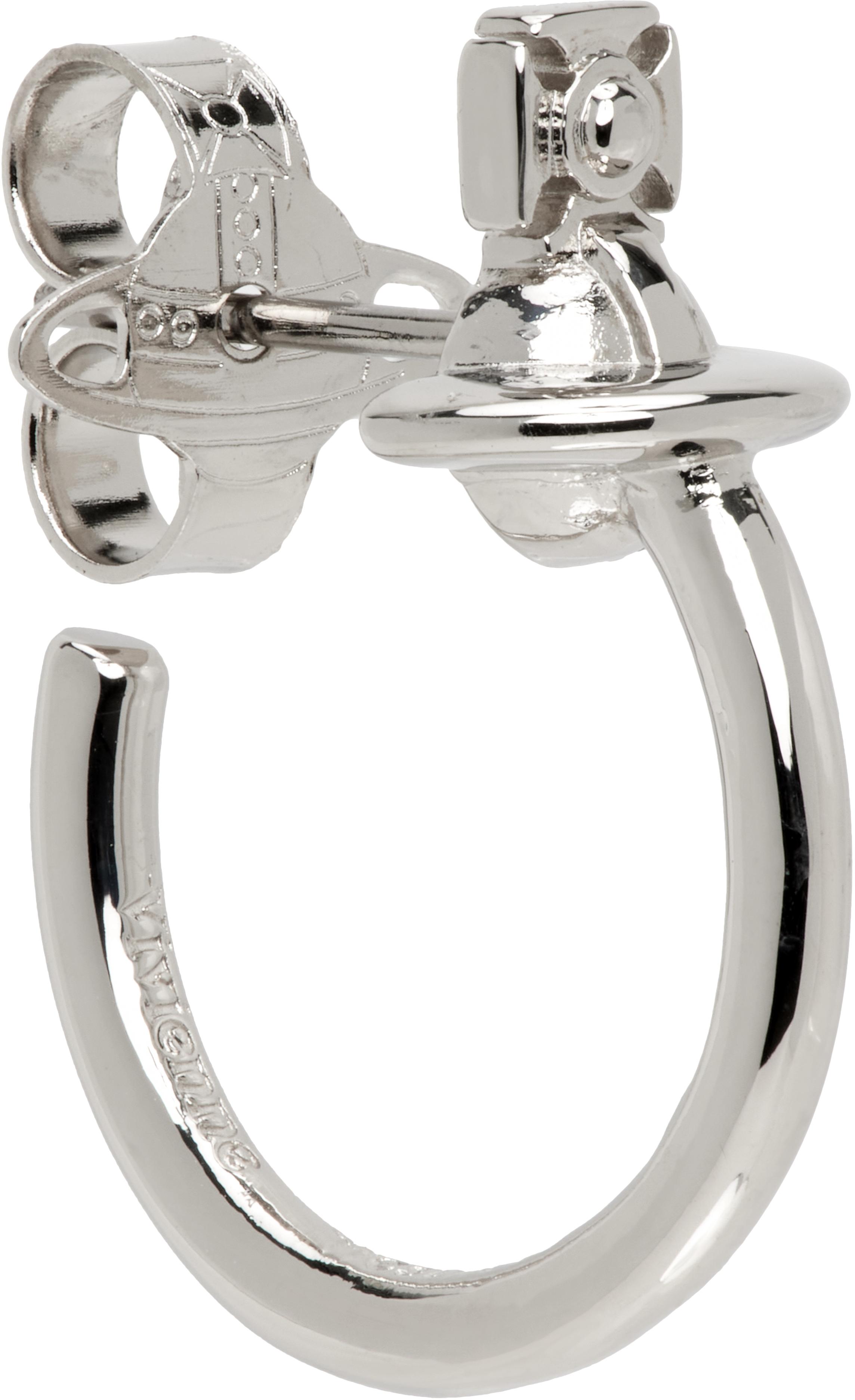 Vivienne Westwood シルバー フープピアス Vivienne Westwood