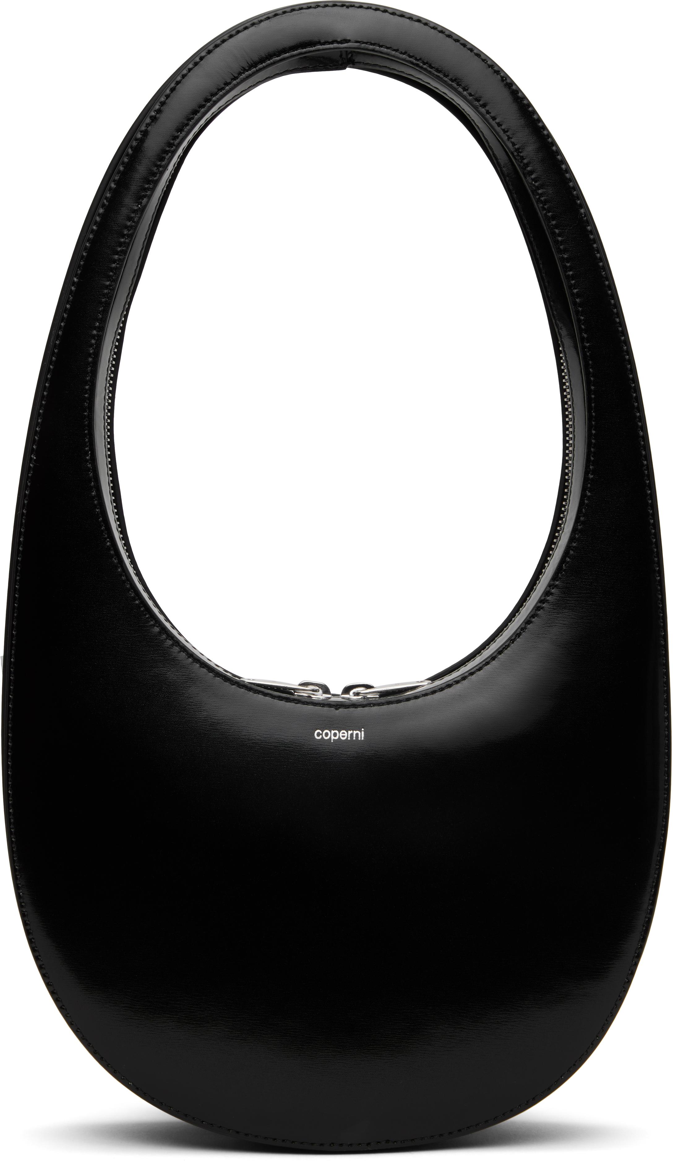 Coperni ショルダーバッグ Coperni サテン ショルダーバッグ | ブラック | FARFETCH JP