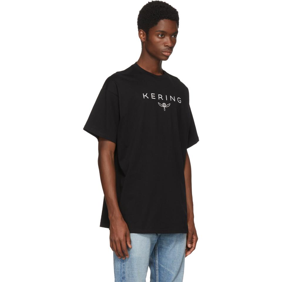 Balenciaga Black Kering T-shirt for Men | Lyst UK