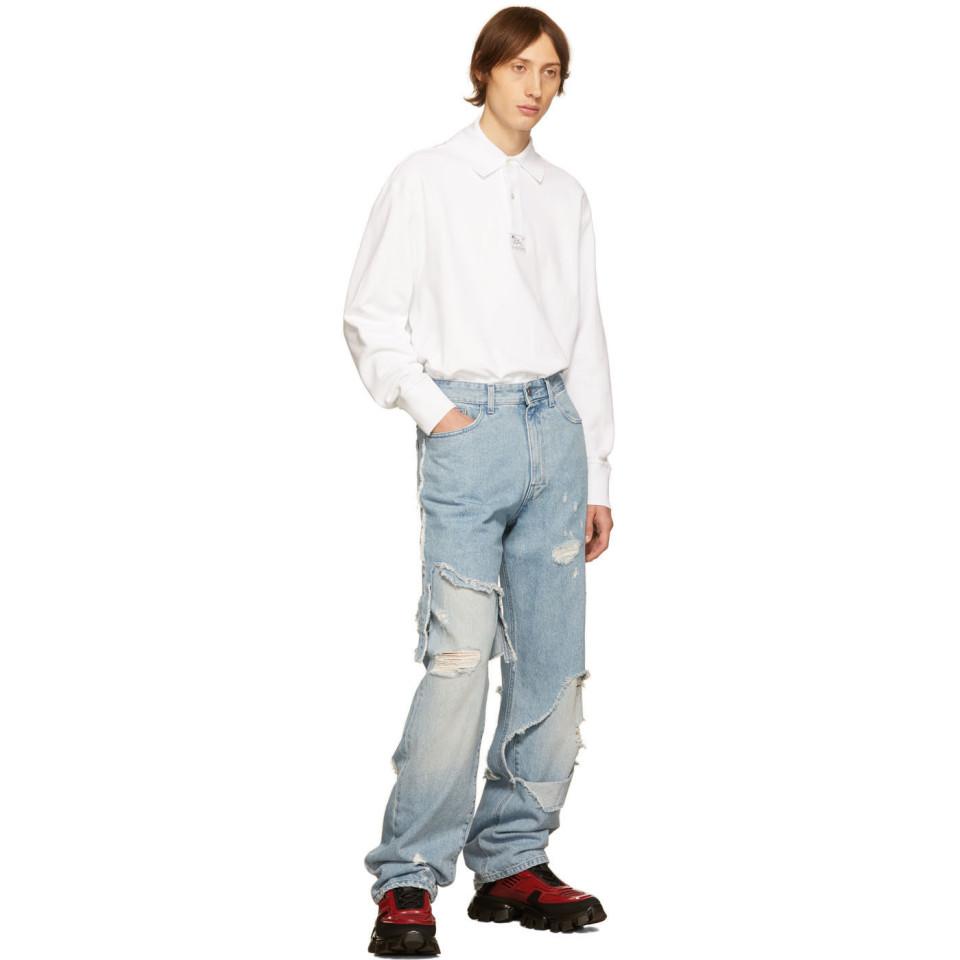 直販大セール RAF SIMONS デストロイデニム hipomoto.com