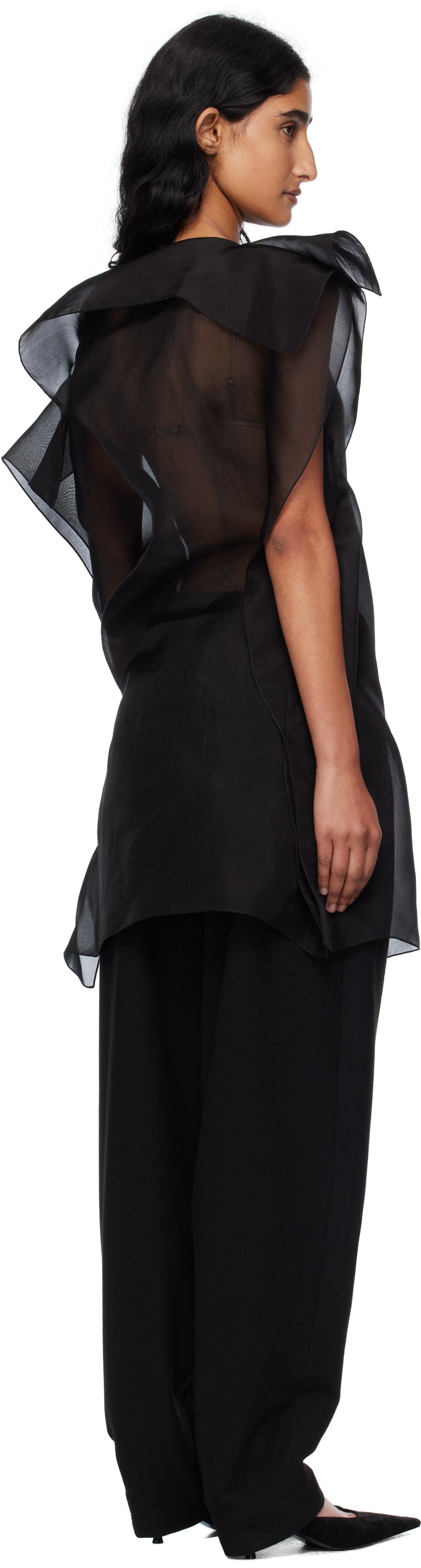 【関税込み】GIA STUDIOS ブラック Dove マキシドレス ドレス PHIEU DRESS 31GS02DRESS3 | GIA