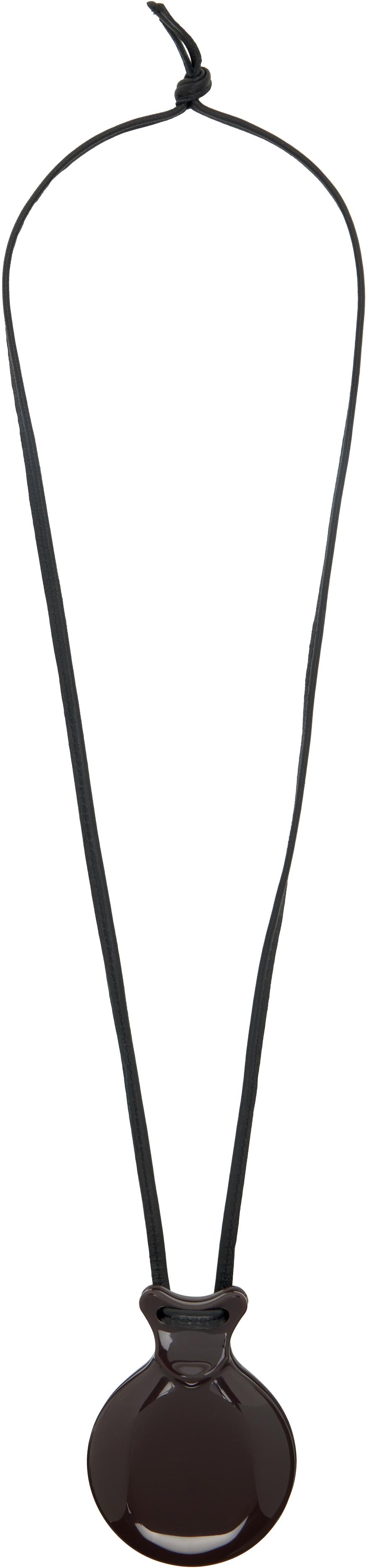 Lemaire Castanet Necklace in Black | Lyst
