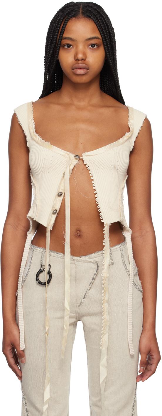 Hyein Seo Off- Slash Camisole in Black | Lyst Australia