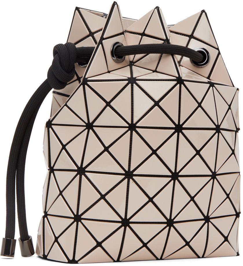 BAO BAO ISSEY MIYAKE Beige Medium Wring Bag