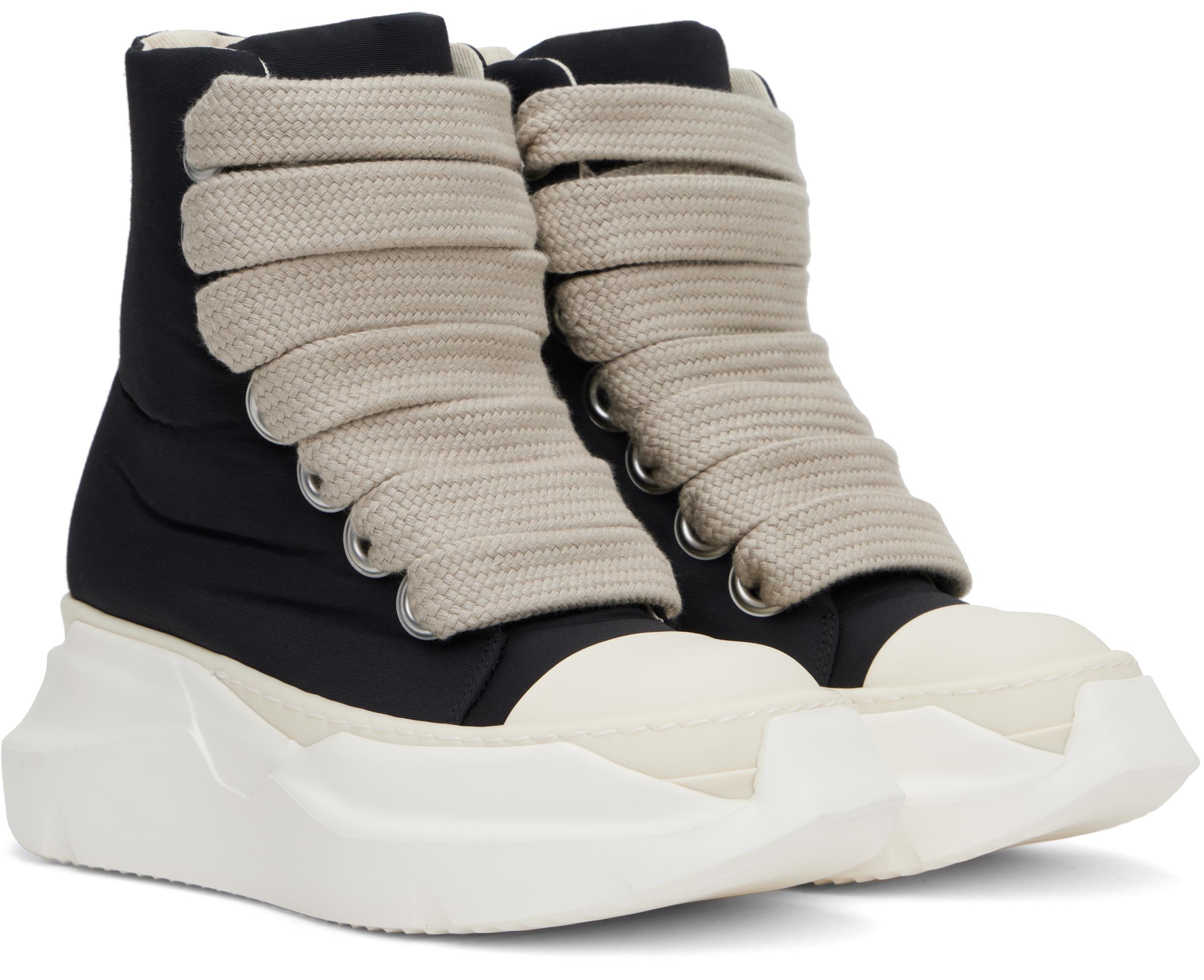 送料関税込み Porterville Jumbo Laced Abstract スニーカー Rick Owens ブラック Porterville Jumbo Laced Abstract