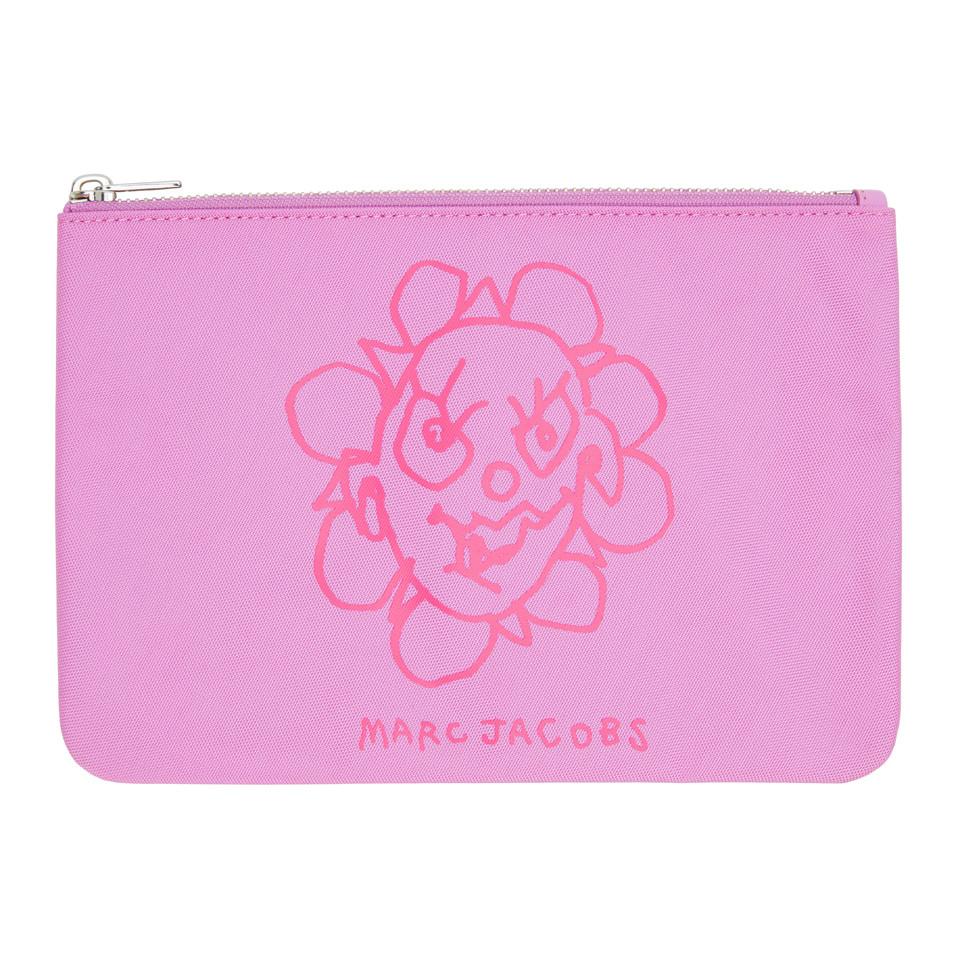 Marc Jacobs Pink Heaven By Crazy Daisy Pouch | Lyst