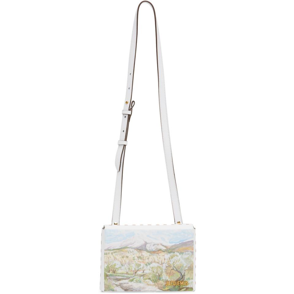 Jacquemus Multicolor Le Tableau Bag in White | Lyst
