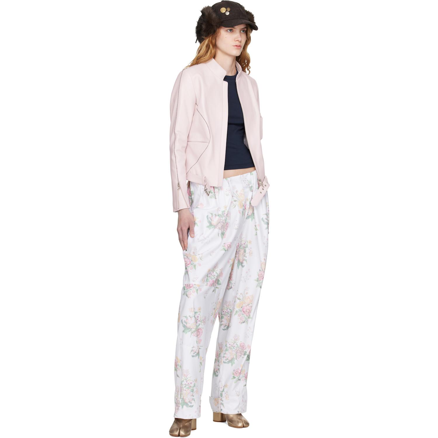open yy FLORAL FULL GATHER PANTS, MULTI OPEN YY FLORAL FULL GATHER