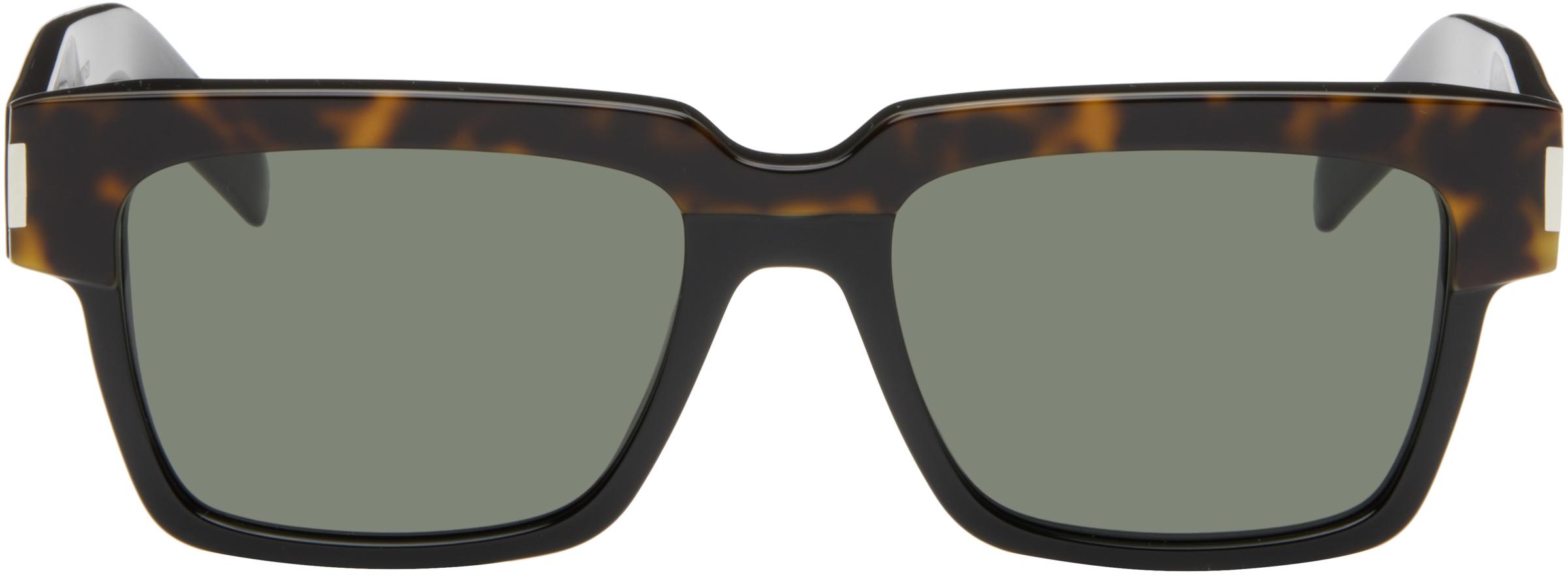 Saint Laurent レディース ブラック ブラウン Sl 732 Vadim サングラス 