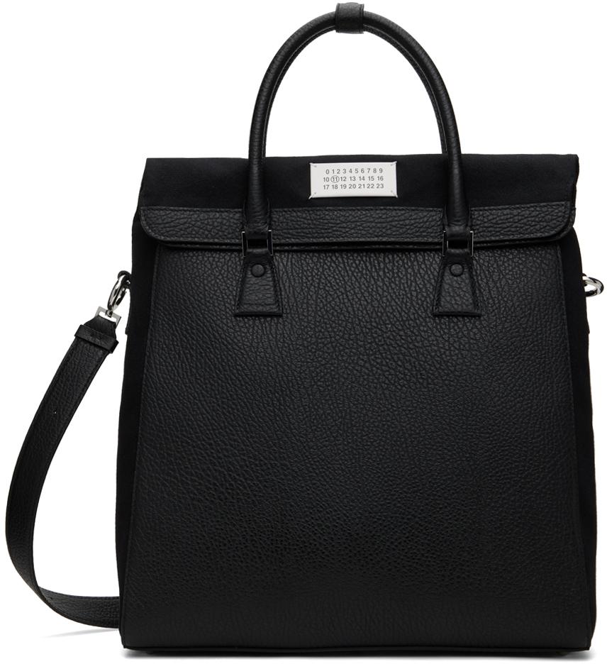 Maison Margiela メンズ ブラック 5ac Daily Vertical トートバッグ 