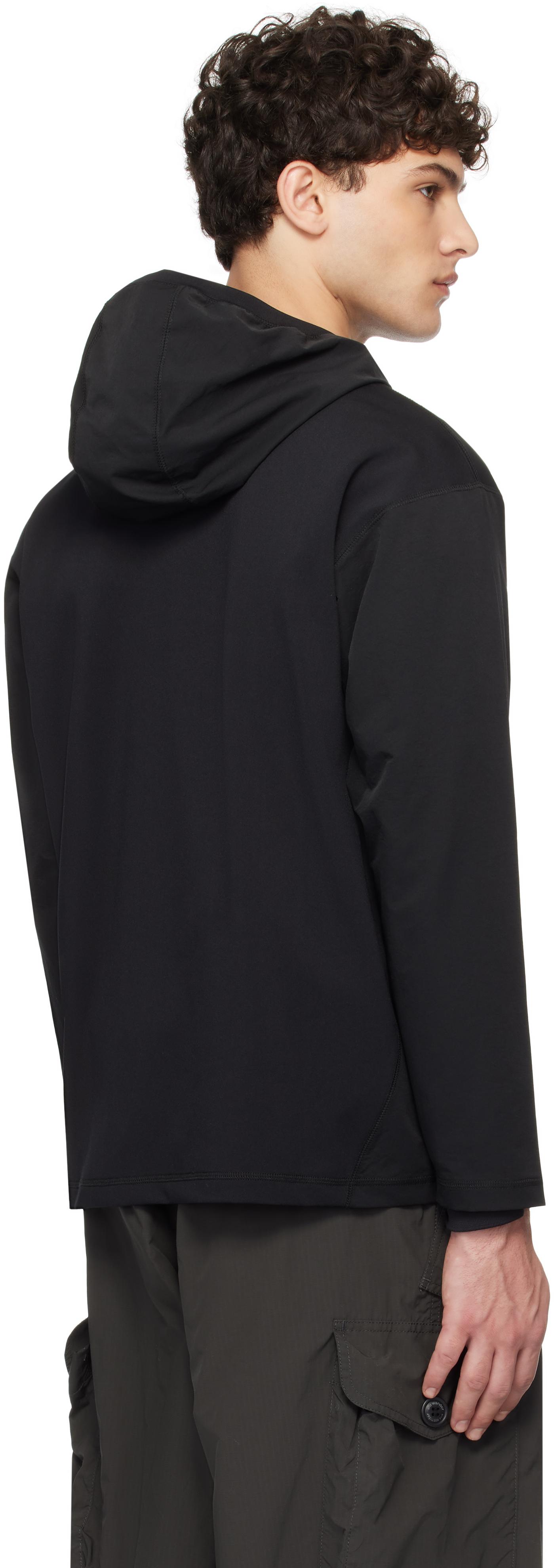 and wander Hybrid Warm Pocket Hoodie in Black for Men | Lyst